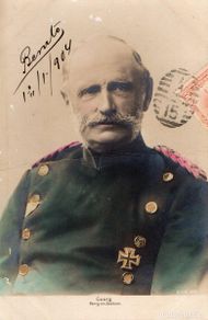 Fotografía antigua: Fotografía postal Antigua albumina coloreada de Georg, Rey de Sajonia, colección E.P.A 617
